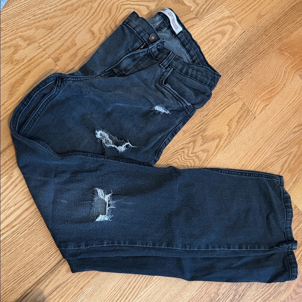 Men's Levi’s  Black Distressed Jeans